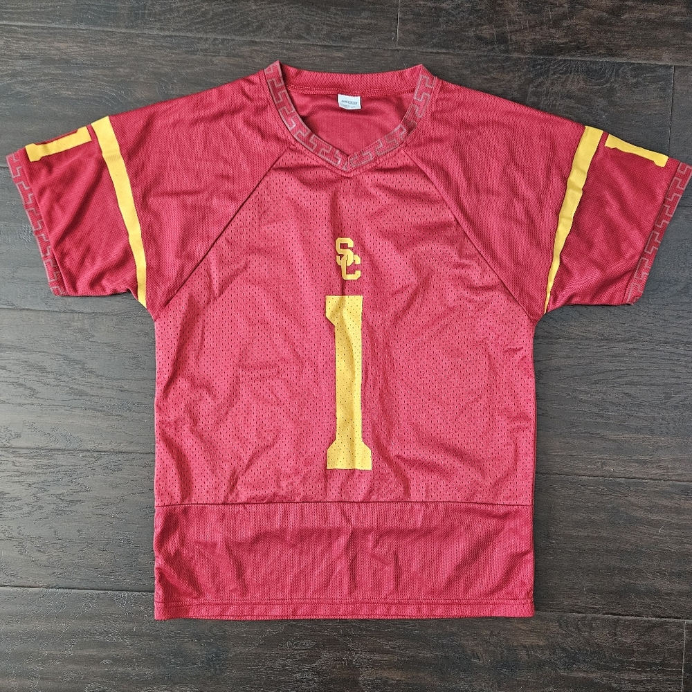 USC Trojans Youth Football Jersey NWOT